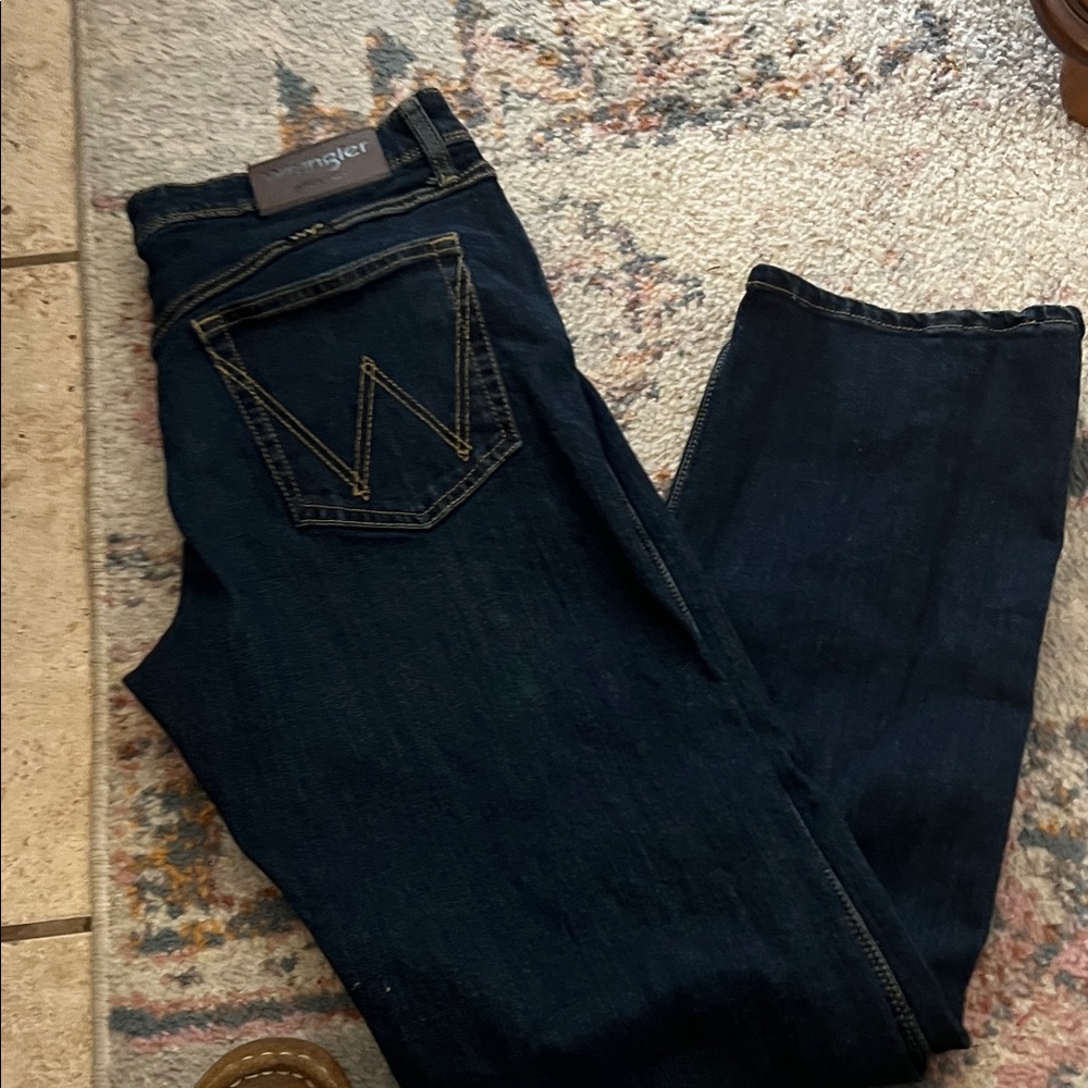Wrangler Darl Blue Denim Jeans